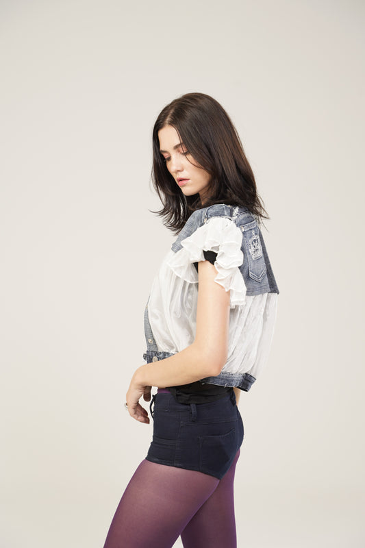 Brick Lane Gilet - Reworked Vintage Victoria Beckham