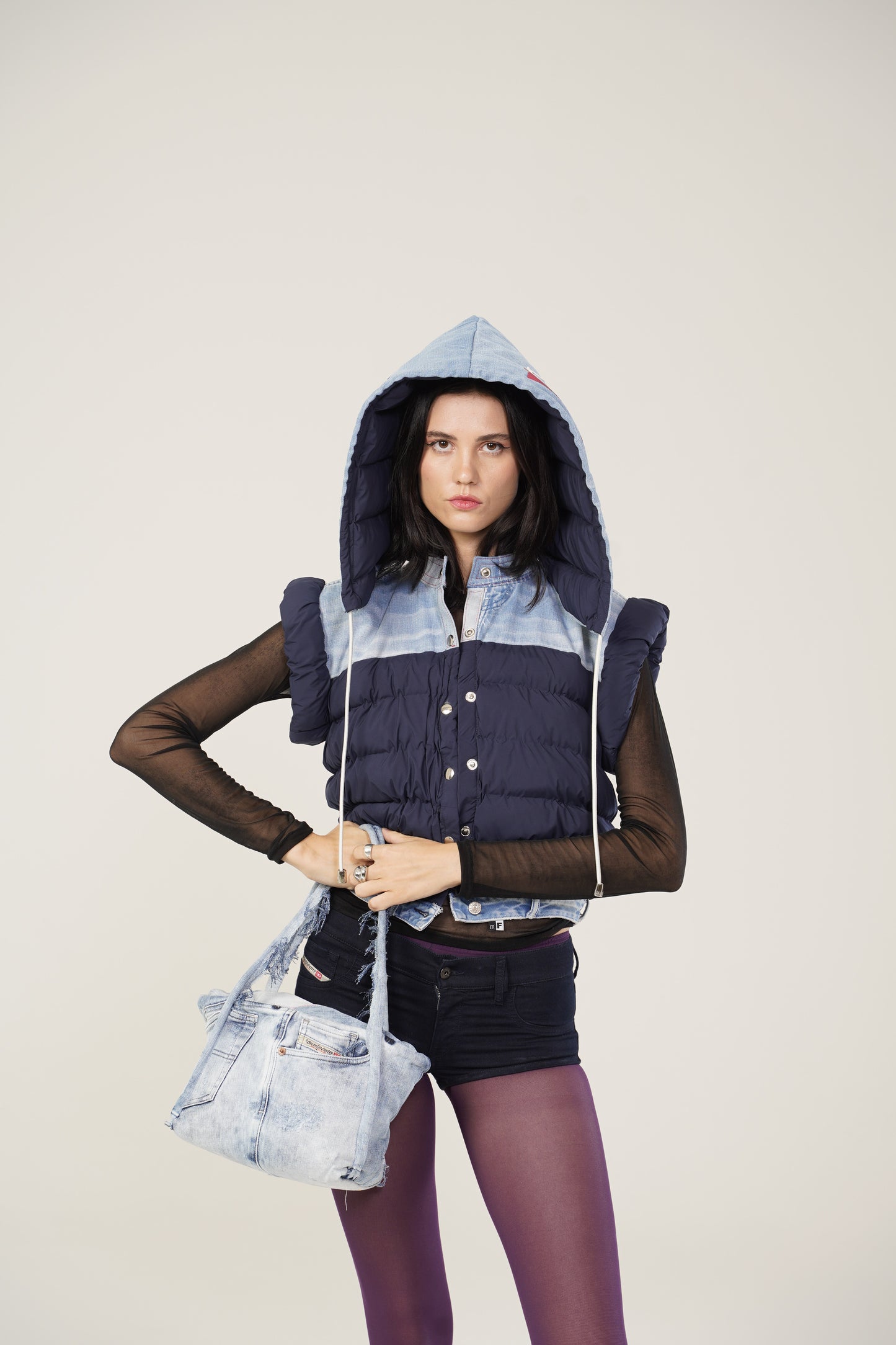 Euston-Evisu Gilet - Unique Hooded Gilet