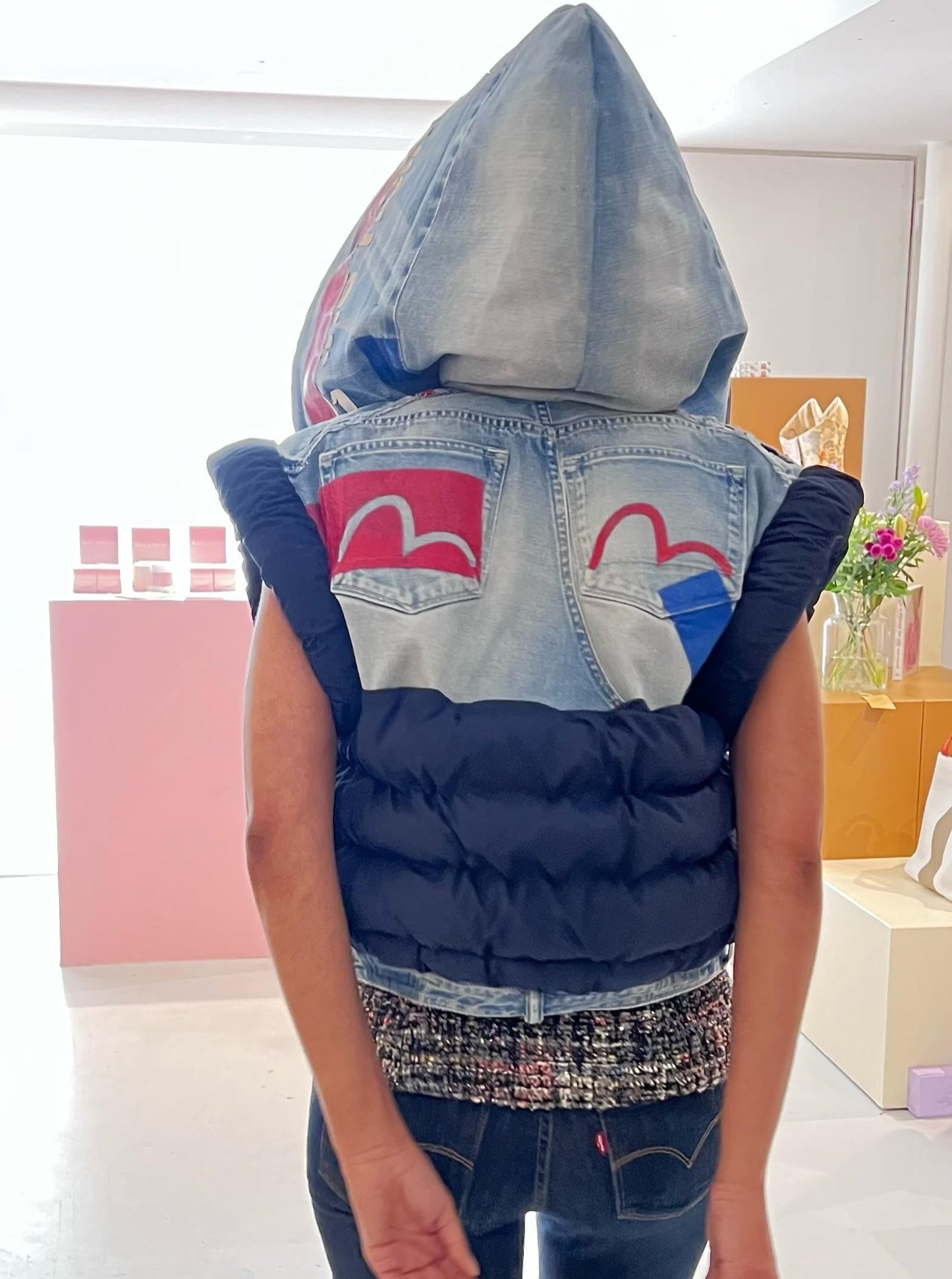 Euston-Evisu Gilet - Unique Hooded Gilet