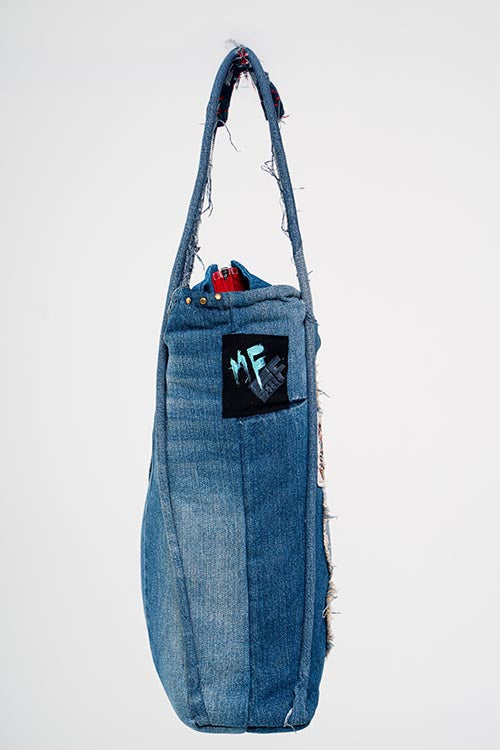 Midnight Victoria 001 Denim Bag
