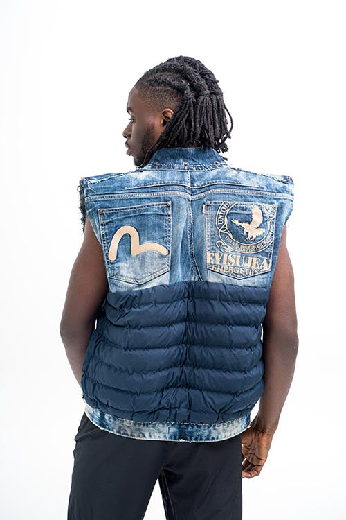 Bank Gilet - Evisu Denim Jean