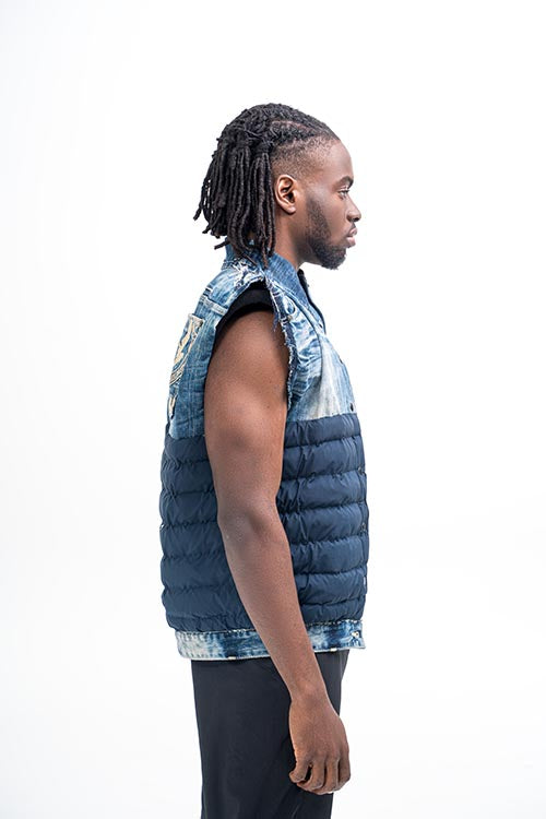 Bank Gilet - Evisu Denim Jean