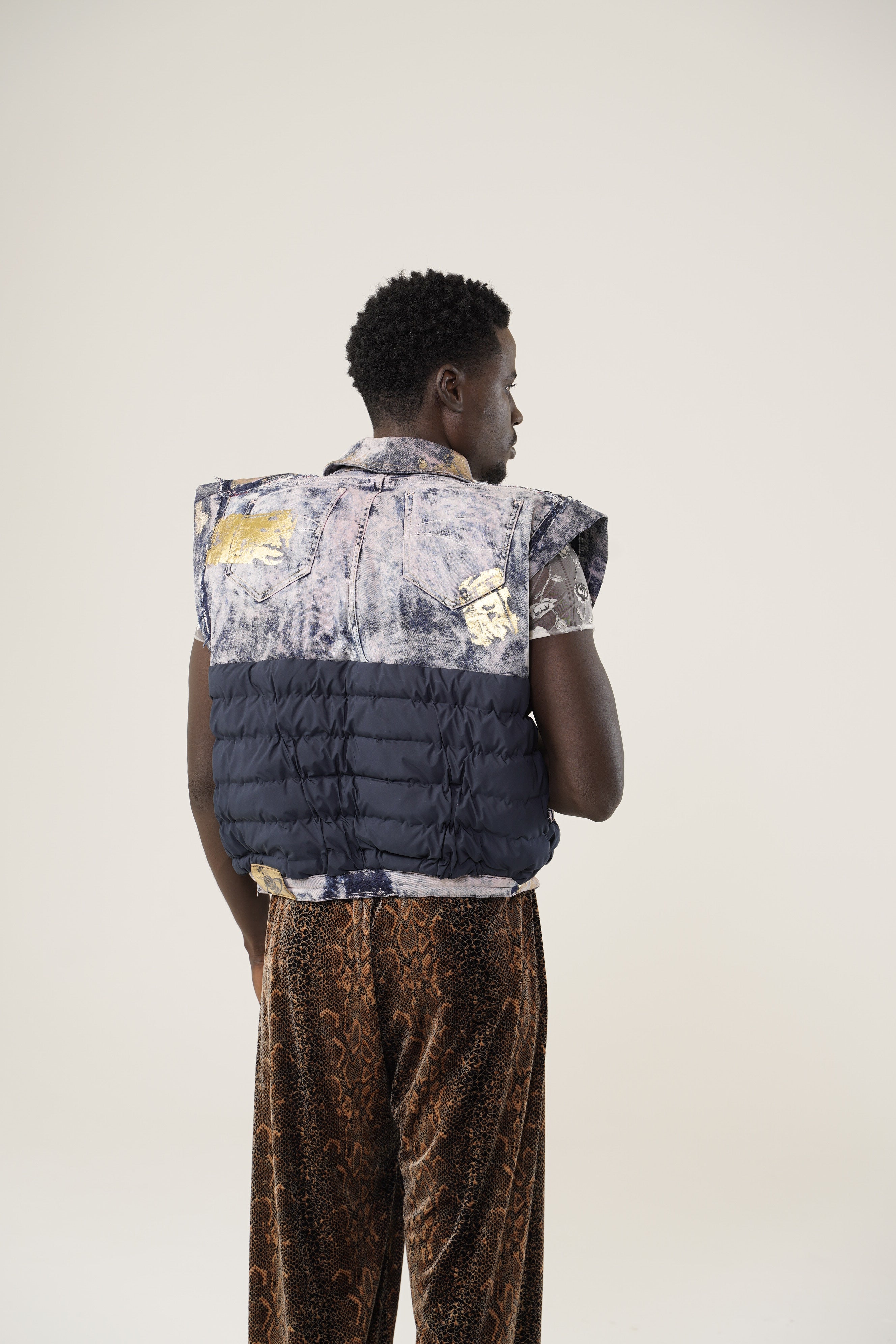 Bond Street Gillet - Reworked Vivienne Westwood Jeans