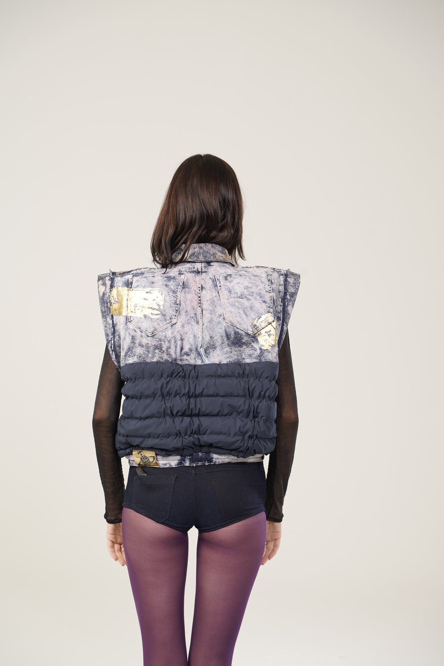 Bond Street Gilet - Reworked Vivienne Westwood Jeans